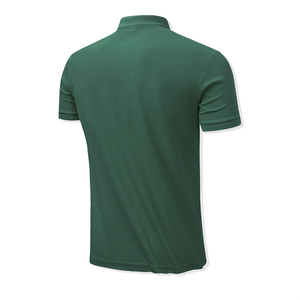 Men's Solid Pattern Knitted Formal for <b>Shirts</b> with <b>Half</b> Sleeve Regular Length Embroidered Technics Quick Dry Feature - Product Image 4