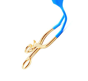 Écarteur vaginal manuel latéral de haute qualité, bleu, 10,5 po, en acier inoxydable, instruments chirurgicaux gynécologiques auto-serrants - Product Image 6