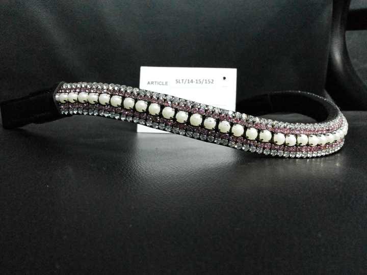 Bride en cuir Brow band Disponible dans toutes les tailles