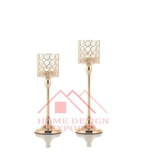 Pièce maîtresse bougeoir pour la maison hôtels et restaurants 2024 dernier décor à la maison mariage Table cristal attachement - Product Image 6