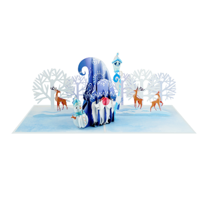 Noel Gifts Tarjeta de felicitación emergente 3D Artesanía de tendencia superior de Vietnam Best Seller 13x18cm Artesanías de papel - Product Image 1