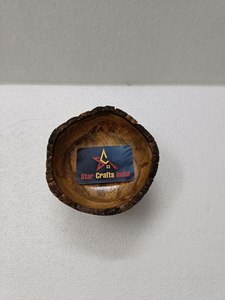 Bol à salade élégant en bois et résine, prix d'usine, pour table à manger, vaisselle en résine, bol de haute qualité, vaisselle de table, bol à salade - Product Image 1
