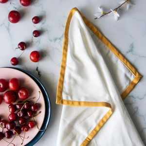 Serviettes de cuisine en coton premium 12x12, rouges, douces, séchage rapide, 100% coton, multi-usages, pour le nettoyage et les mains - Product Image 6