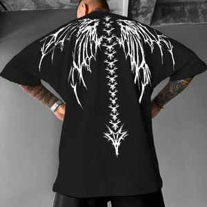 Camiseta Extra Grande Personalizada de Algodón Orgánico de Alta Calidad, Camiseta para Hombre, Ropa Masculina - Product Image 5