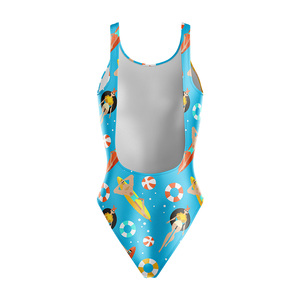 Maillots de bain modernes pour femmes, logo personnalisé, maillots de bain une pièce pour les sports nautiques et la collection de mode plage - Product Image 6