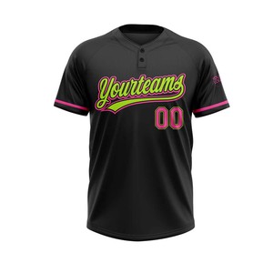 Camiseta de Béisbol Roja para Hombre, Personalizada con Nombre y Número del Equipo, Impresión por Transferencia de Calor, Manga Larga, Poliéster, Corte Regular, Cuello en V, Antibacteriana - Product Image 4
