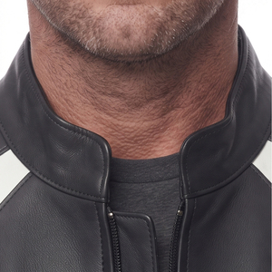 Men's Leather <b>Racing</b> <b>Jacket</b> Men Premium Leather Motorcycle <b>Jacket</b> Men Full Sleeve Fashion Leather <b>Jacket</b> - Product Image 4