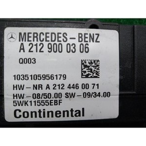 ชุดควบคุมปั๊มน้ำมันเชื้อเพลิง E-class C207 ปี 2009-2013 มือสอง ของแท้ OEM รหัส A2129000306 - Product Image 4