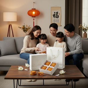 Premium Custom Printing Personalized <b>Box</b> Mid Autumn Festival Mooncake Gift Packaging with Laminated Art Paper - Product Image 6