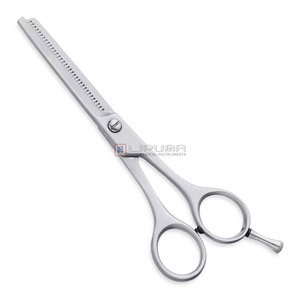 Professional Salon Grade Hair Thinning <b>Scissors</b> Durable Stainless Steel Perfectly Balanced Shears Sharp Blade Tip Rubber/Plastic - Product Image 1
