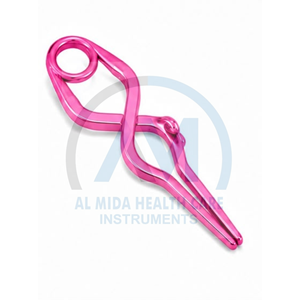Al Mida Healthcare Surgical Clamp 60mm Length 22mm Loop Diameter Manual <b>Neurosurgery</b> <b>Instrument</b> - Product Image 4