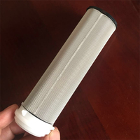Tube en maille plissée sinterisée en acier inoxydable 316L pour filtration d'huile de boîte de vitesses d'éolienne
