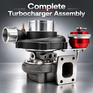 เทอร์โบชาร์จเจอร์ไฮบริดแบบระบายความร้อนด้วยน้ำมันรุ่นใหม่ RY TURBO 53/45 T25 พร้อมลูกปืน สำหรับผู้ค้าปลีกอะไหล่ยานยนต์ 260-340 แรงม้า - Product Image 1