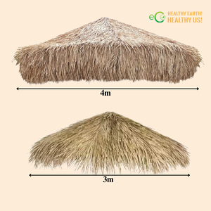 Make Outdoor Spaces Feel Like a Holiday | Handcrafted Thatch <b>Parasol</b> | Custom Size & Design from Eco2go Vietnam - Product Image 5