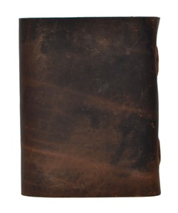 Agenda en cuir relié à la spirale, fait main, avec 120 feuilles - Édition cadeau - Product Image 3