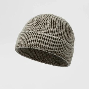 Bonnet en acrylique personnalisé unisexe, style pêcheur, avec logo sur mesure pour usage quotidien en extérieur, bonnets d'hiver haut de gamme extensibles - Product Image 2