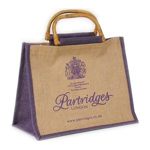 Sacs fourre-tout en jute écologiques en gros, logo personnalisé, sacs d'épicerie réutilisables, sacs cadeaux, style national, sacs de shopping en jute recyclables - Product Image 5