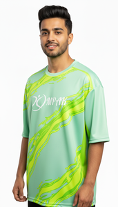 Camiseta Urbana Casual Oversize con Sublimación para Hombre, Estilo Moderno y Urbano - Product Image 5