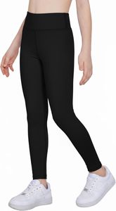 เลกกิ้งเด็ก ผ้าโพลีเอสเตอร์ถักคุณภาพพรีเมียม ซักแล้ว ยืดหยุ่น ระบายอากาศได้ดี เอวยางยืด นุ่มสบาย เหมาะสำหรับใส่ลำลอง เรียน หรือเล่นแฟชั่น - Product Image 2