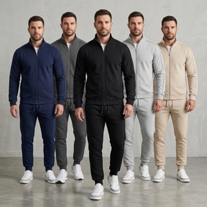 Conjunto Deportivo Personalizado para Hombre, 2 Piezas, Sudadera con Capucha y Pantalones Deportivos, Ropa Deportiva Informal, Venta al Por Mayor - Product Image 4