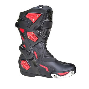Nouvelles Chaussures de Moto en Cuir pour Motard Style Course 2026 - Product Image 5