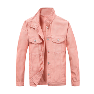 Custom Style <b>Mens</b> <b>Denim</b> <b>Jacket</b> Relaxed Fit Vintage Fashion Streetwear Comfortable Cotton Windbreaker Coat Apparel Top Wear - Product Image 1