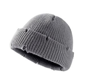 Bonnet chaud pour sports d'hiver pour hommes et femmes, bonnet tricoté avec votre logo, personnalisé, unisexe, respirant, de haute qualité, tricoté uni - Product Image 2