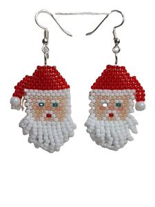 Handmade OHS Beaded <b>Earrings</b> orange and <b>black</b> Statement Jewellery <b>for</b> <b>Women</b> party wear fashion <b>earrings</b> - Product Image 5