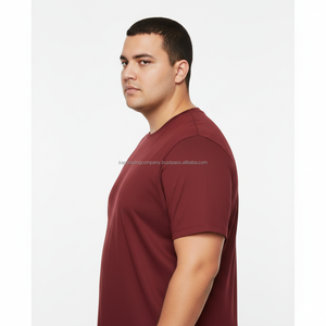 เสื้อยืดคอตตอน 100% ไซส์ใหญ่พิเศษ สกรีนโลโก้ได้ สำหรับผู้ชาย ไซส์ใหญ่พิเศษ 3XL 4XL 5XL เสื้อยืดเปล่าคุณภาพสูง ผ้าคอตตอนหนา - Product Image 3