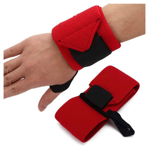 สายรัดข้อมือยกน้ำหนักแบบปรับได้สำหรับผู้ชาย ทนทาน พร้อมโลโก้สั่งทำพิเศษ - Product Image 1