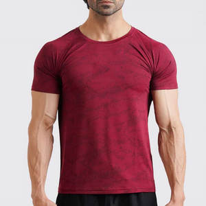 T-shirt de sport léger à sublimation, coupe ajustée, imprimé camouflage, séchage rapide, idéal pour l'entraînement en salle de sport – Nouvelle collection très prisée - Product Image 2