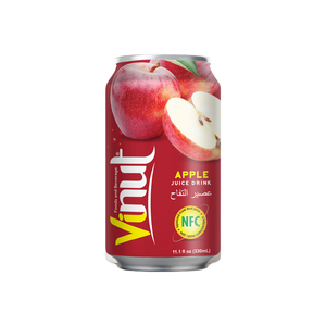 Vendeur chaud Jus de fruit de pomme naturel 330ml Marque privée OEM ODM Prix de gros Fabricant ISO HALAL KOSHER - Product Image 3