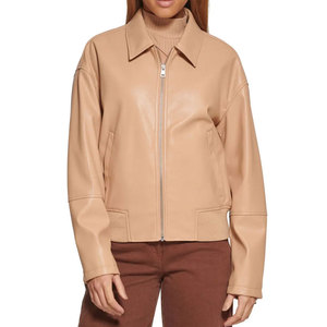 Chaquetas de Mujer a la Moda a Precio Razonable, Precio al por Mayor, Chaqueta de Cuero para Mujer con Logotipo Personalizado, Hecha en Pakistán - Product Image 1
