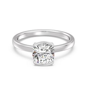 แหวนโซลิแทร์ทรงคุชชั่น - Product Image 3