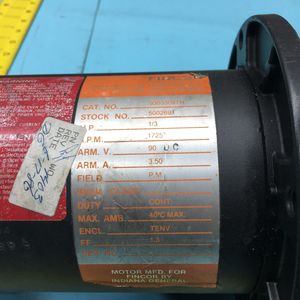 มอเตอร์ไฟฟ้ากระแสตรง Fincor 9303309TN, 1/3 แรงม้า, 1725 รอบต่อนาที, 141138 - อุปกรณ์และอะไหล่เซมิคอนดักเตอร์ระดับโลกที่เชื่อถือได้ - Product Image 6