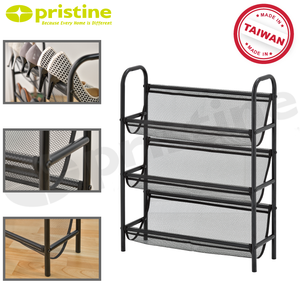 Mueble de Almacenamiento para el Hogar, Zapatero Moderno y Portátil de Metal, el Mejor Estante para la Entrada, 3 Niveles de Malla, Capacidad para hasta 11 Pares, Independiente, DIY - Product Image 6