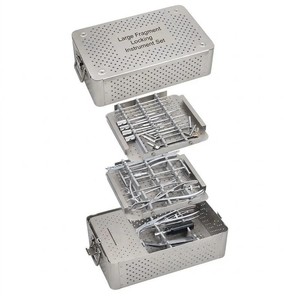 Juego de Instrumentos de Bloqueo de Fragmentos Grandes, Bandeja de Tornillos Quirúrgicos Ortopédicos, Herramientas de Fijación Ósea Reutilizables, Certificación CE - Product Image 3