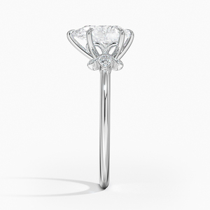 BOJ <b>Ring</b> 045 Pear Cut 925 <b>Silver</b> Grand Fiore Diamond & Rhodium Plated Wedding 2ct D Color VVS1 Moissanite GRA Certified <b>Ring</b> - Product Image 3