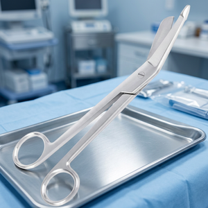 Ciseaux à pansements et à plâtres Lister 9,0 cm en acier inoxydable, ciseaux médicaux pour infirmières, prix de gros, instrument - Product Image 2