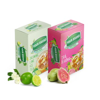 Top Qualité Instantanée Goyave Fruits Bon Goût Boisson Gazeuse Matcha Poudre 3in1 Saveur Thé 15g Par Sachet Hiver Melon Thé Fournisseur