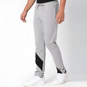 กางเกงจ็อกเกอร์ผู้ชายสไตล์วินเทจ ล้างสีแบบแอซิด ผ้าคอตตอนเทอร์รี่หนานุ่ม ทรงหลวม สตรีทแวร์ มีเชือกผูกเอว กางเกงลำลอง - Product Image 3