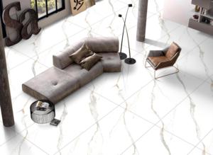 Carreaux de porcelaine brillants haute résistance premium 800x1600 1200x1800 750x1500mm, grand format pour sol et mur - Product Image 2