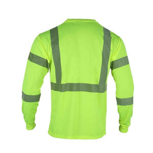 High Quality Lightweight Design Reflective Hi Vis Safety Workwear <b>Tshirt</b> 2026 Regular Fit <b>Polyester</b>/Cotton Breathable - Product Image 3