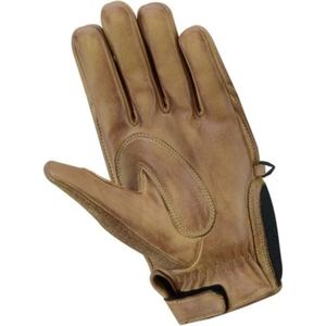 Gants de moto en cuir véritable ciré pour hommes et femmes, protection durable des mains du pilote, design style course - Product Image 2