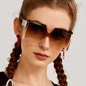High Quality Cool One Piece Mineral <b>Sunglasses</b> Fashionable and Personalized Uv400 <b>Sunglasses</b> - Product Image 1
