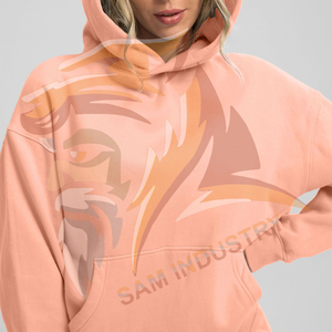 Custom Logo Breathable Winter Oversized <b>Drop</b> Shoulder Women Hoodie Autumn Winter Streetwear <b>Drop</b> Shoulder Hoodies - Product Image 6