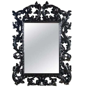 Miroir mural ovale en métal de style côtier, pas cher, pour la décoration de la maison, de l'hôtel, du salon, miroir mural décoratif en fer provenant d'Inde - Product Image 4