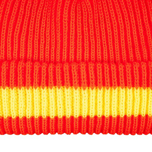 หมวกบีนนี่อะคริลิคสำหรับฤดูหนาว 60 สี แบบยูนิเซ็กซ์  ปักลาย 3 มิติ พิมพ์ลายแบบซับลิเมชั่น  รับทำโลโก้ตามสั่ง บริการ OEM ระบายอากาศได้ดี - Product Image 3