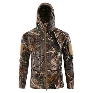 Veste de chasse softshell haute performance, numérique, confortable, respirante, imperméable, chaude, pour l'hiver, pour les activités de plein air - Product Image 4