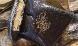 Poudre de feuilles de rami VietDelta très demandée pour les desserts traditionnels au riz collant, vert foncé, noir, durée de conservation de 12 mois - Product Image 6